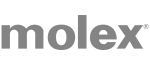 Molex logo bianco e nero